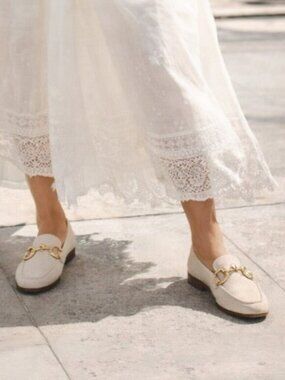 Diba True About It Summer Nude Beige Loafer Size 10